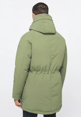 Daniel Washed Parka Mustang Four Leaf Clover 1013040 6352